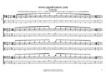 GuitarPro7 TAB: AGEDC4BASS A pentatonic minor scale (3131 sweeps) box shapes pdf